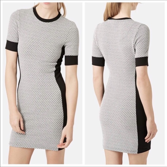 Topshop Dresses & Skirts - 🌺2 for $25! TopShop Black & White Bodycon Dress